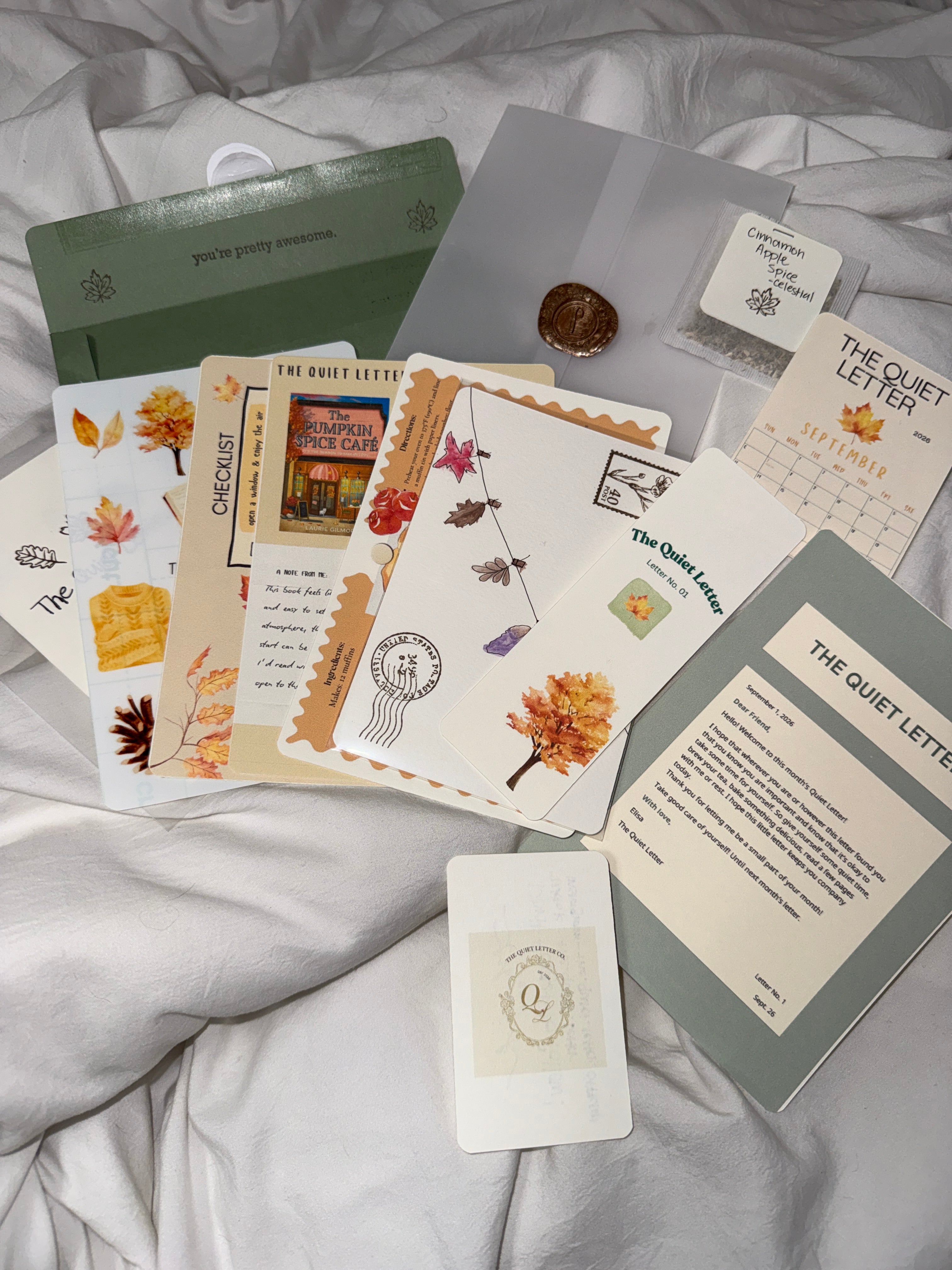 (PRE-ORDER) The Quiet Letter | September 2026 | Monthly Mail