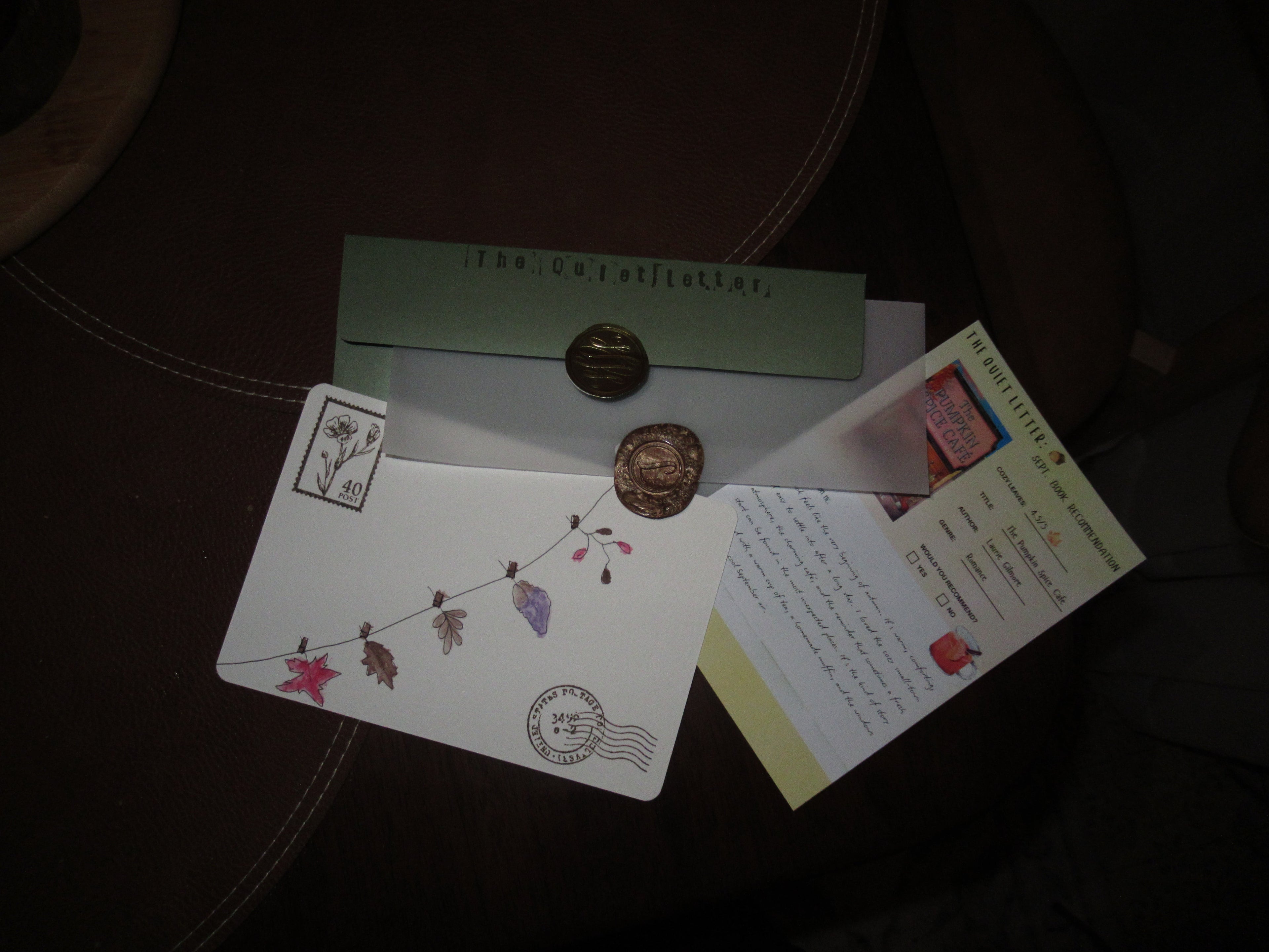 (PRE-ORDER) The Quiet Letter | September 2026 | Monthly Mail