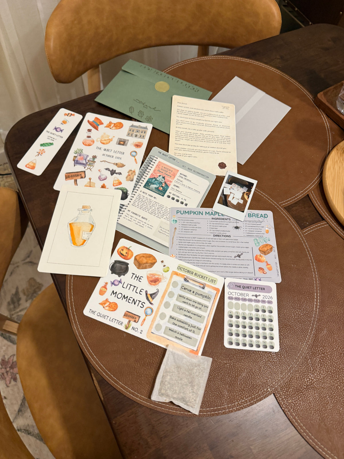 The Quiet Letter | October 2026 | Monthly Mail | No. 2