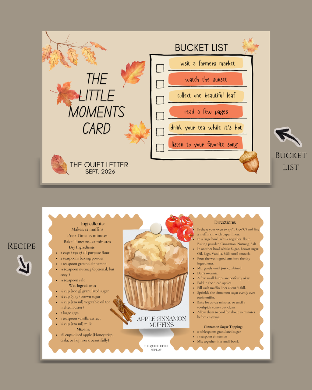 (PRE-ORDER) The Quiet Letter | September 2026 | Monthly Mail